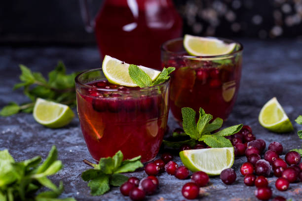 istock fresh cranberry juice in a glass 677541300