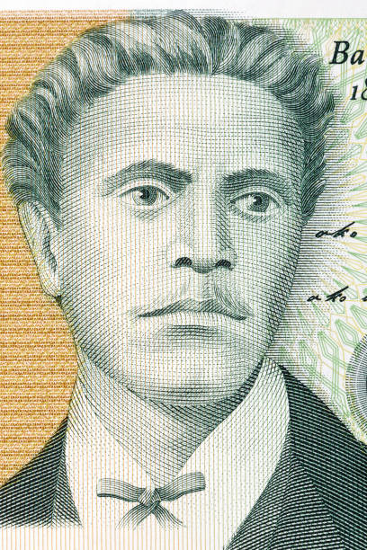 istock Vasil Levski portrait from Bulgarian money 677555062