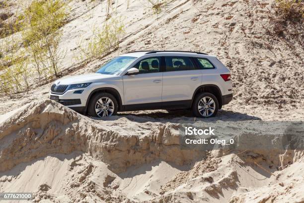 Car Skoda Kodiaq 20 Tdi Model Year 2017 Stock Photo - Download Image Now - Arts Culture and Entertainment, Aspirations, Beauty