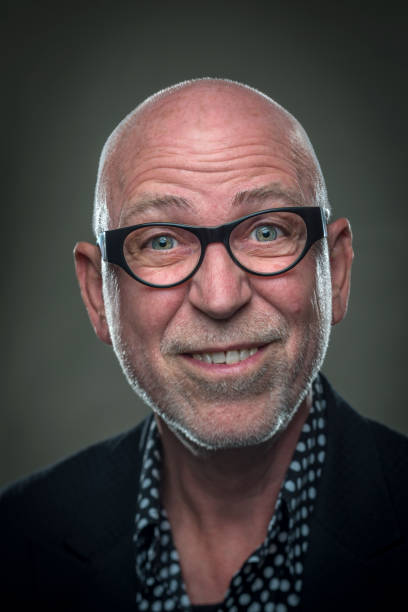 istock Senior portrait, Real man  with smile 677624666
