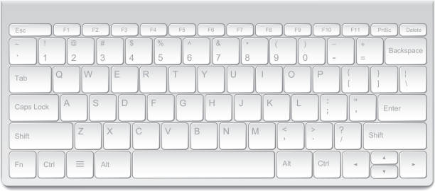 illustrations, cliparts, dessins animés et icônes de clavier d'ordinateur - enter key computer keyboard computer white