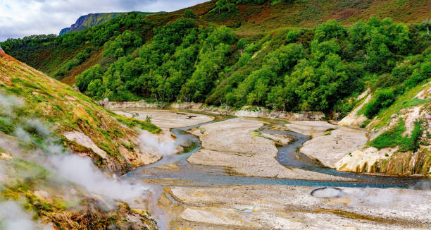 istock River in Valley of Geyser 677674020