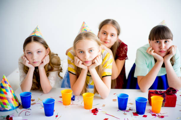 istock Girls celebrating birthday 677730296