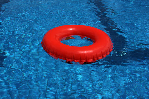 istock Beach ball inner tube summer vacation 677740528