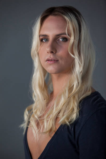 istock Portrait of beautiful transgender 677751950