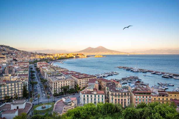 istock Naples, scenic view from a Posillipo terrace 677812312