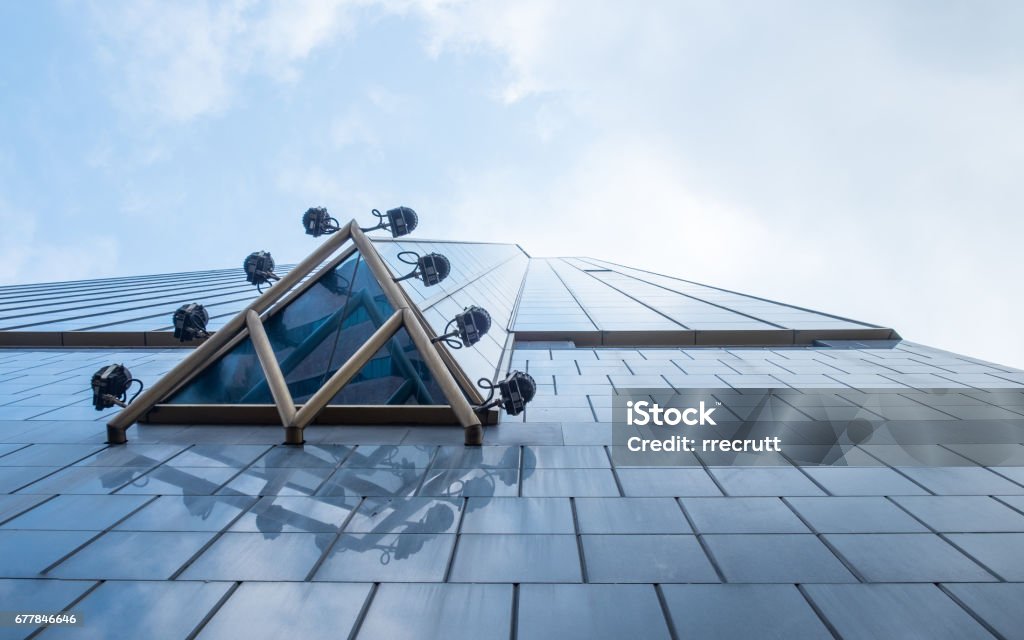 Hong Kong Skyscrapers. Construction Industry, Tower, Building Exterior 2017 Stock Photo