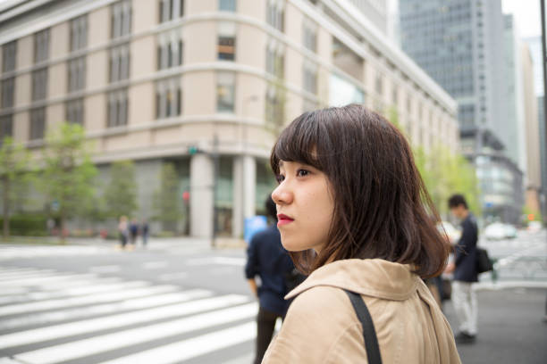 istock a woman with a pretty face 677863944