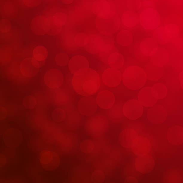 istock Red Bokeh for Christmas and Valentine day 677869464