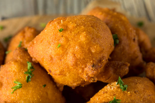 istock Homemade Deep Fried Hush Puppies 677874024