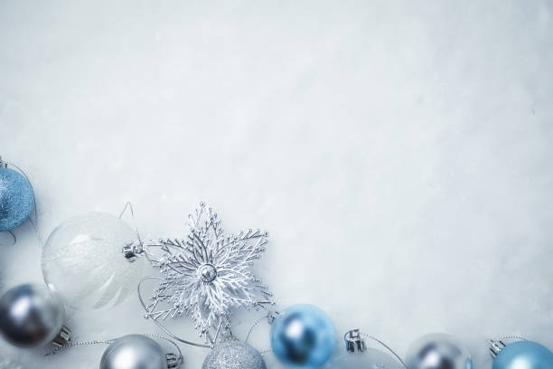 istock christmas decorations on mulberry paper texture for background 677877750