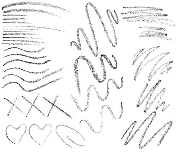 istock Eye pencil brush stroke collection 677877850