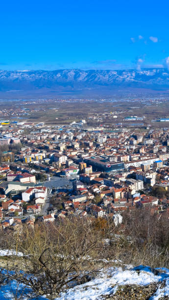 istock View to Strumica (Strumitsa) town in Macedonia 677890982