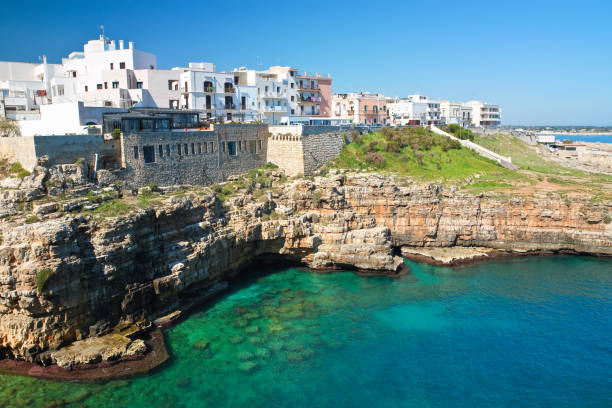 istock Panoramic view of Polignano. Puglia. Italy. 677906410