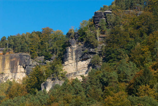 istock The Elbe Sandstone Mountains in Germany, Europe 677943968