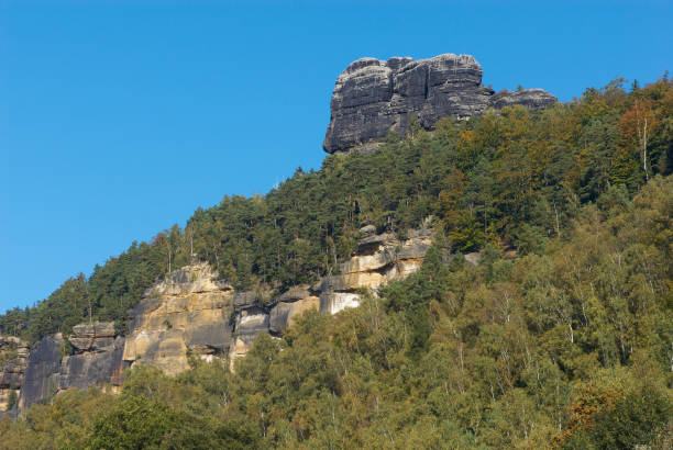 istock The Elbe Sandstone Mountains in Germany, Europe 677944500
