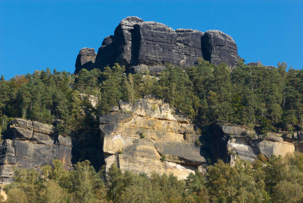 istock The Elbe Sandstone Mountains in Germany, Europe 677944932