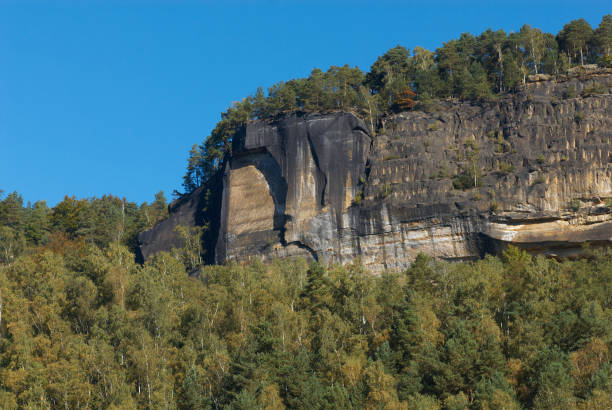 istock The Elbe Sandstone Mountains in Germany, Europe 677945410