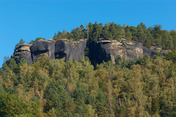 istock The Elbe Sandstone Mountains in Germany, Europe 677946858
