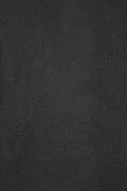 istock Black color  stone texture with grain. Distress textured Grainy Wall 