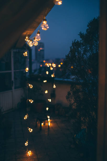 istock Decorated terrace of apartment 678041444
