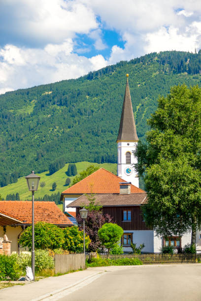istock Rural Church in the Alps 678053344