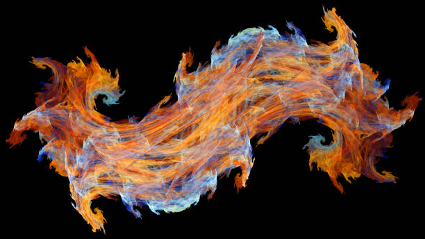 istock Colorful abstract fractal illustration 678053564