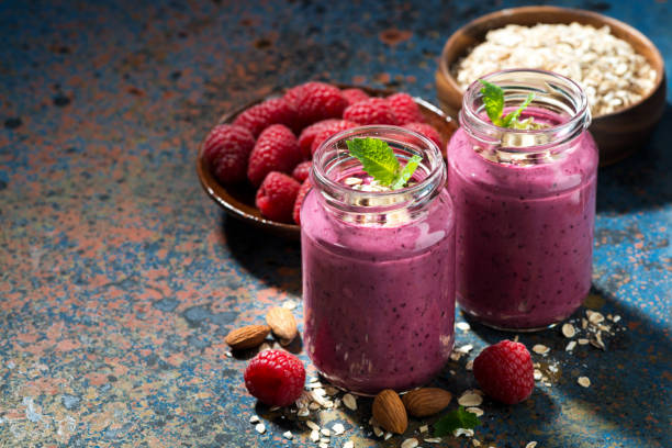 istock healthy berry smoothies with oatmeal 678080834