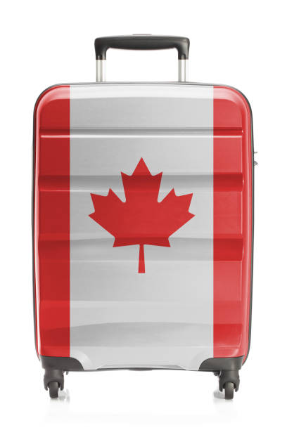 istock Suitcase with national flag series - Canada 678082188