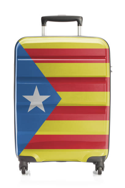 istock Suitcase with national flag series - Catalonia - Estelada 678110664