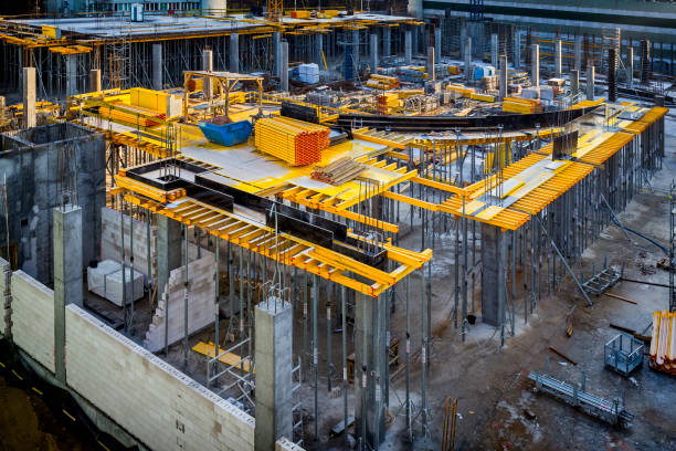 istock Construction site of a new office building 678114734
