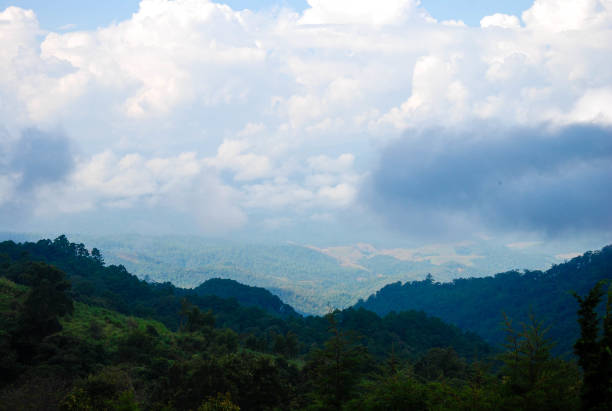 istock Beautiful mountains landscape and sky 678119920