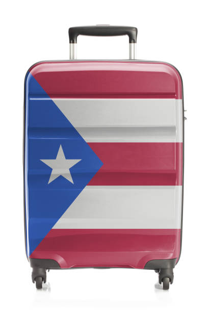 istock Suitcase with national flag series - Puerto Rico 678132100