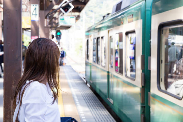 istock Beautiful woman sightseeing in Kamakura 678152250