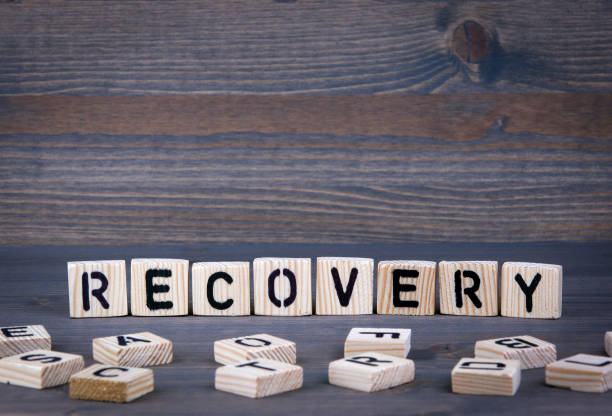 istock Recovery word written on wood block 678159002