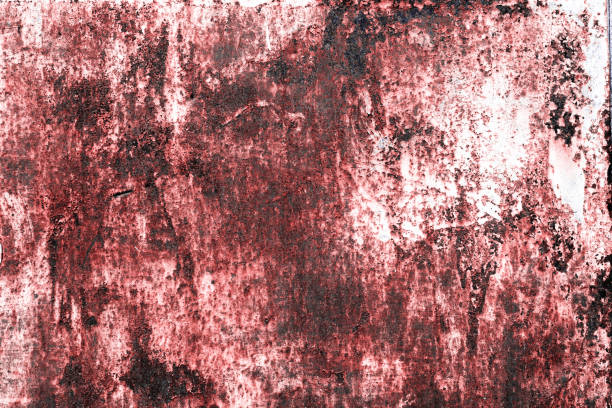 istock Metal texture with scratches and cracks 678164458