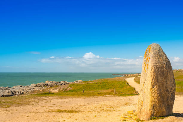 istock Atlantic coast in Brittany, France 678165622
