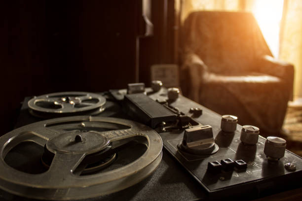 istock The vintage tape recorder 678172764