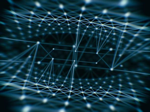 istock Cyber virtual space technology mesh attack, destroy sphere cyber geometry orb and polygonal lines and dots. Futuristic Technology, digitally generated image, 3d rendering 678180002