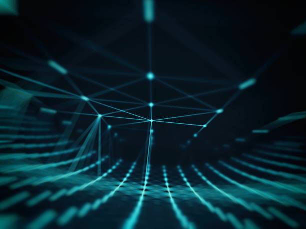 istock Cyber virtual space technology mesh attack, destroy sphere cyber geometry orb and polygonal lines and dots. Futuristic Technology, digitally generated image, 3d rendering 678180066