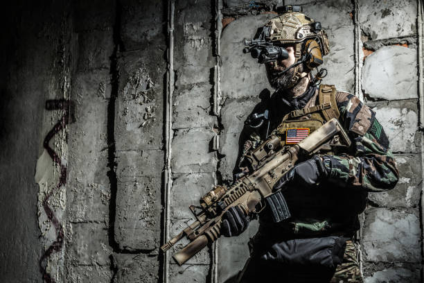 istock Army Ranger in field Uniforms 678181890