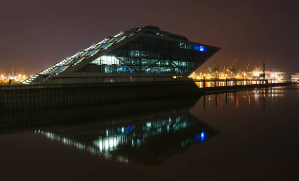 istock Hamburg Dockland at Night, Germany 678200610