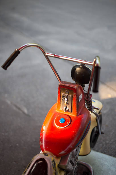 istock Toy motorbike 678220782