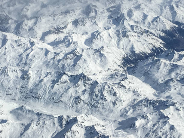 istock Aerial view of the Alps 678240004