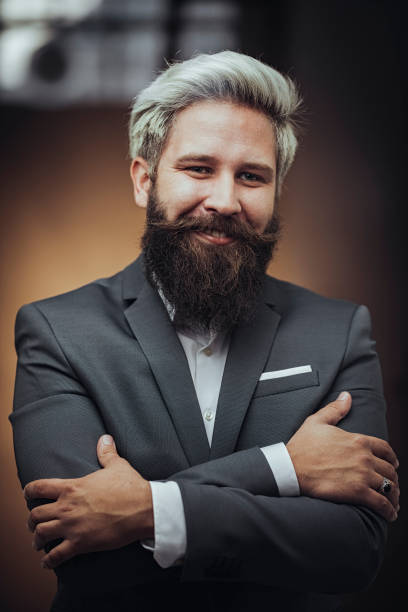 istock Portrait of confident businessman 678242914