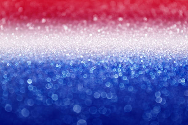 istock Abstract Red White and Blue Glitter Sparkle Background 678260098