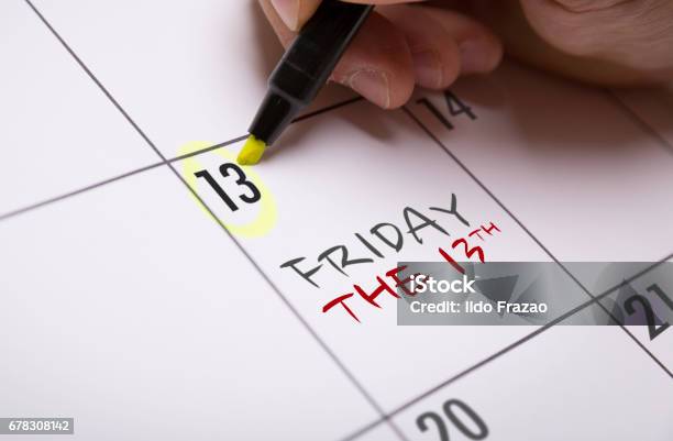 Friday The 13th Stock Photo - Download Image Now - Friday the 13th, Friday, Number 13