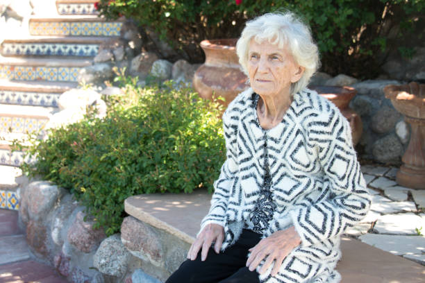 istock Senior Women Lost in Thoughts 678312908