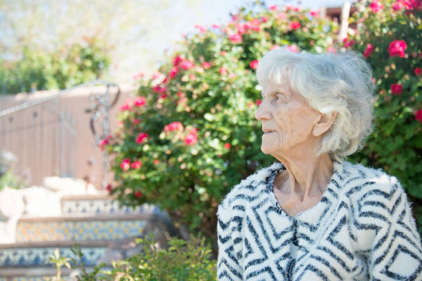 istock Senior Women Lost in Thoughts 678315170