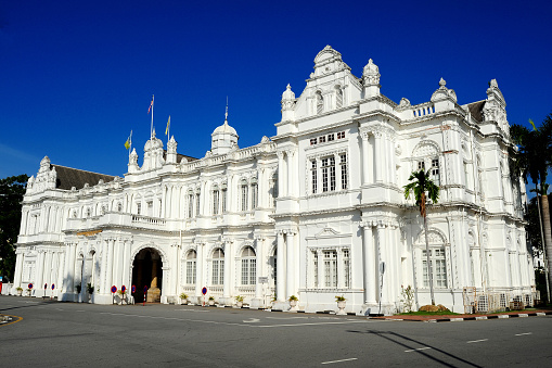 The City Hall is a British-built local government headquarters in George Town, Penang, Malaysia. It now serves as the seat of the Penang Island City Council and was previously the seat of the George Town City Council.